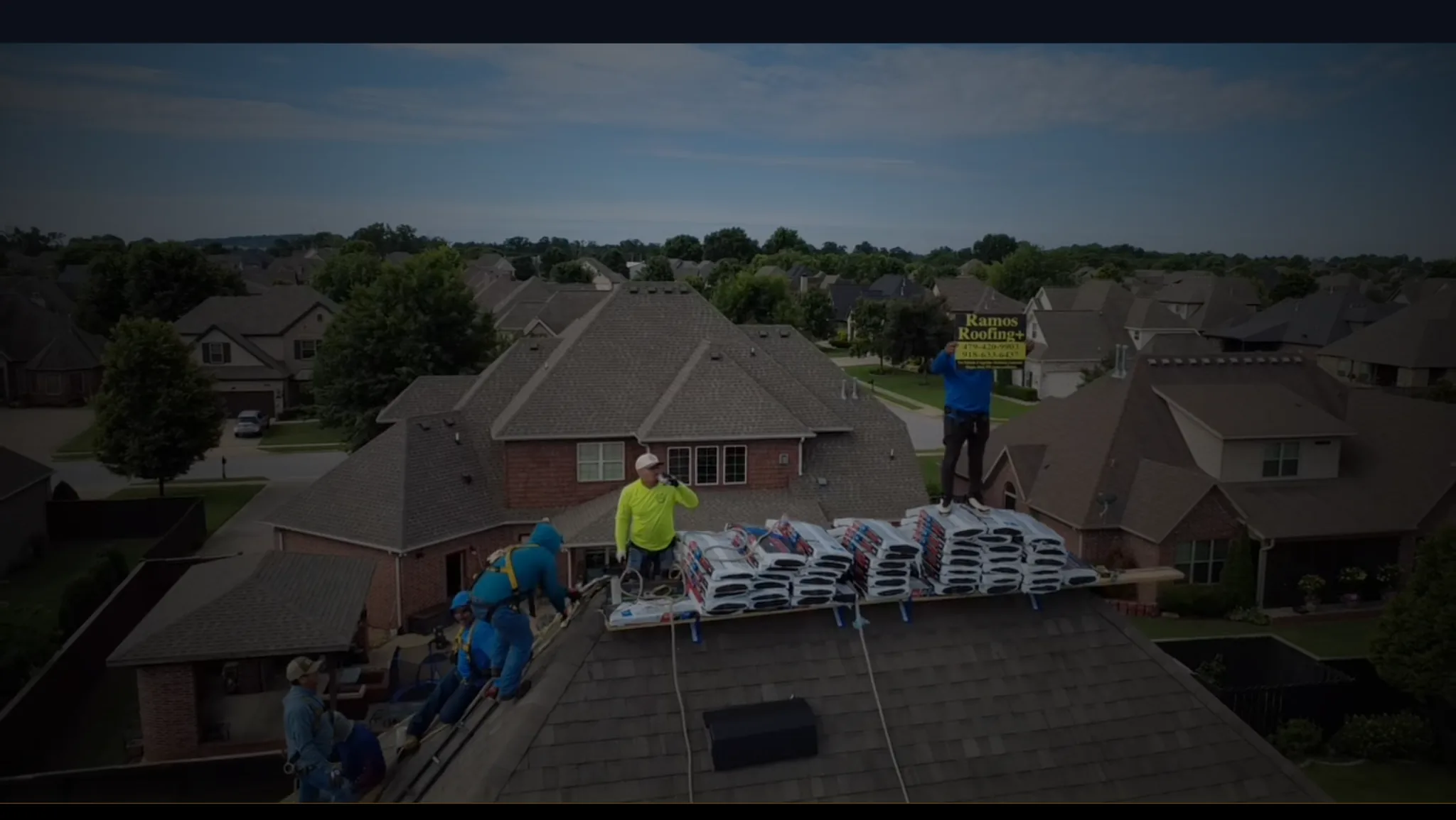 Ramos Roofing Plus website